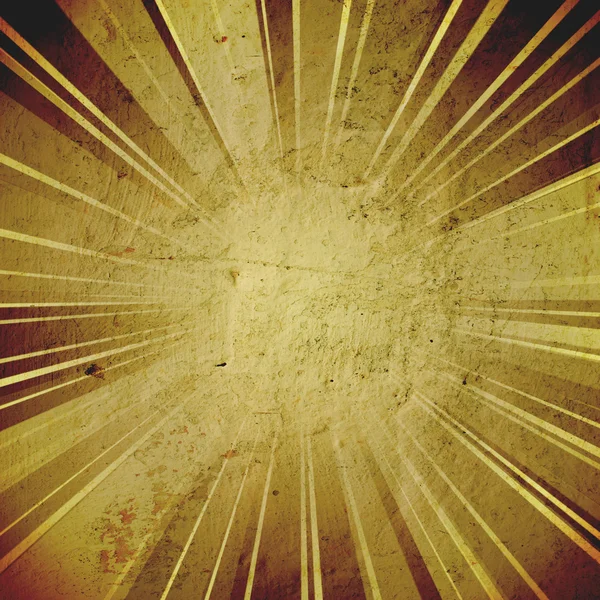 Ročník abstraktní sluneční paprsky — Stock fotografie