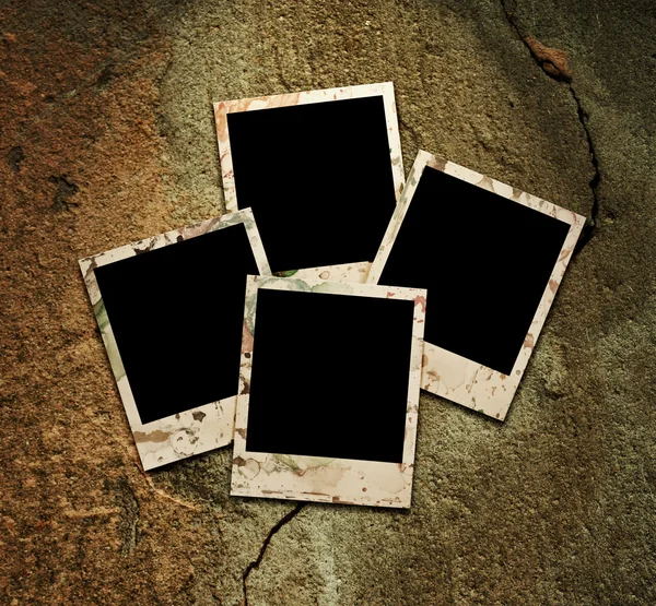 Four empty grunge frame — Stock Photo, Image
