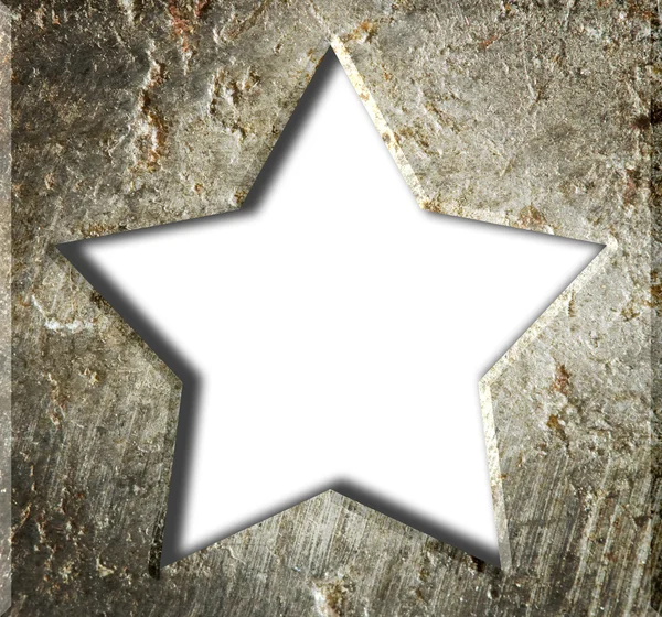 Μεταλλικό πλαίσιο αστέρι. — Φωτογραφία Αρχείου