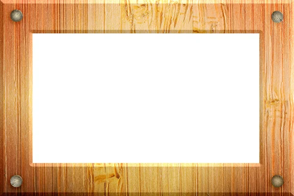 Illustrated wood frame. — Stock Photo, Image
