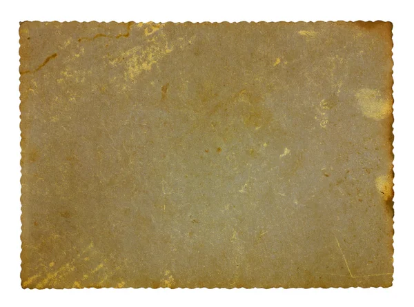 Старая бумага с фигуркой, вырезанной — стоковое фото