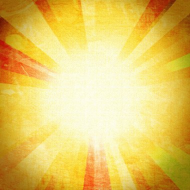 Abstract sun's rays clipart