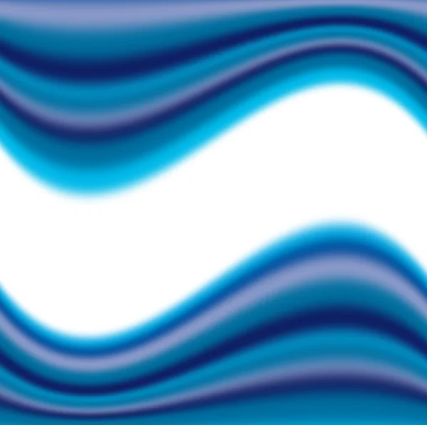 亮蓝和弥漫性波浪 — Stockfoto