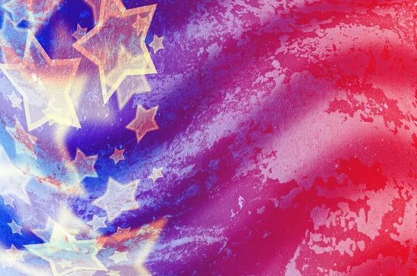 Abstrakte amerikanische Flagge — Stockfoto