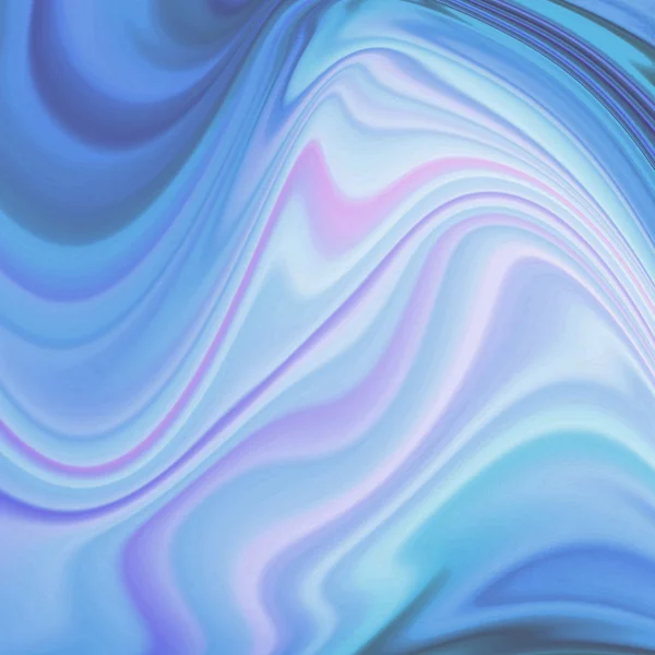 Curvas das linhas abstratas azuis — Fotografia de Stock