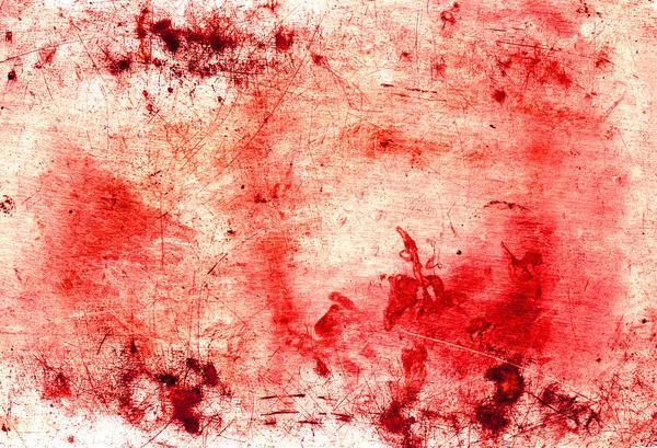 Muro rosso con un grunge — Foto Stock