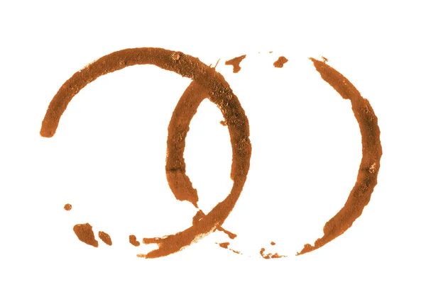 stock image Different coffee stains