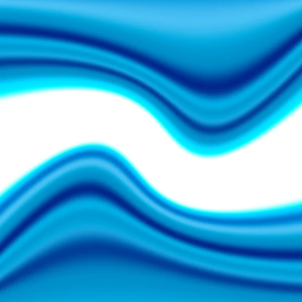 Azul brilhante e ondulado difuso — Fotografia de Stock