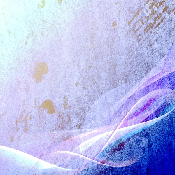 Grunge composição abstrata azul — Fotografia de Stock