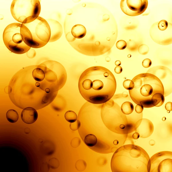 Öl bubblor — Stockfoto