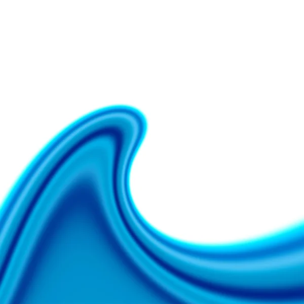 밝은 블루와 물결 확산 — 스톡 사진