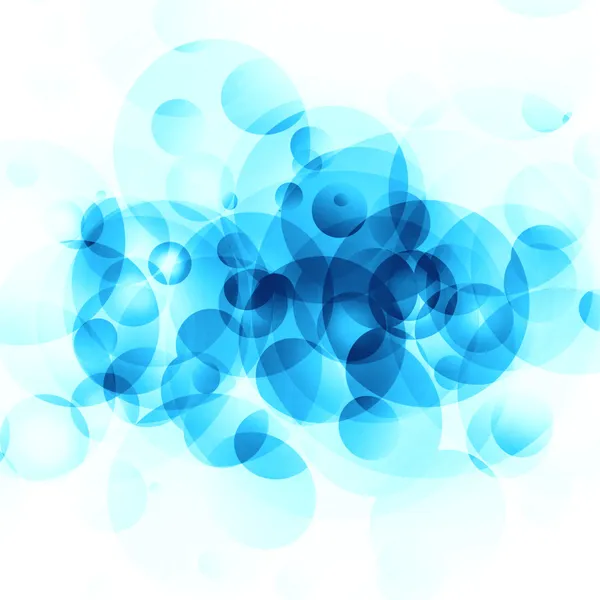 Сині кола на білому тлі — стокове фото