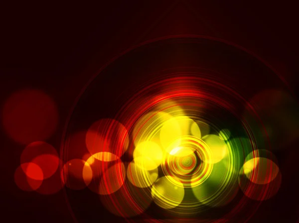 Wazig gekleurde lampen — Stockfoto