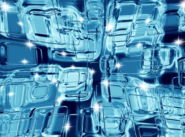 반짝와 얼음 광장 — 스톡 사진