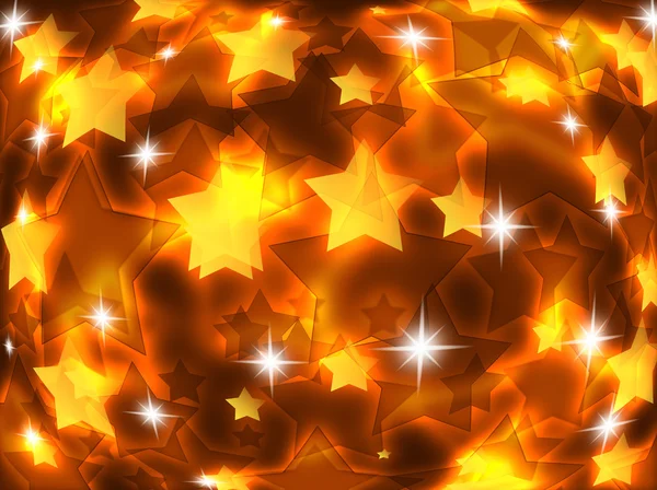 Abstrakter Hintergrund mit leuchtenden Sternen. — Stockfoto