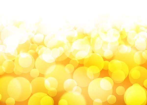 Golden background of the bright lights — Stock Photo, Image