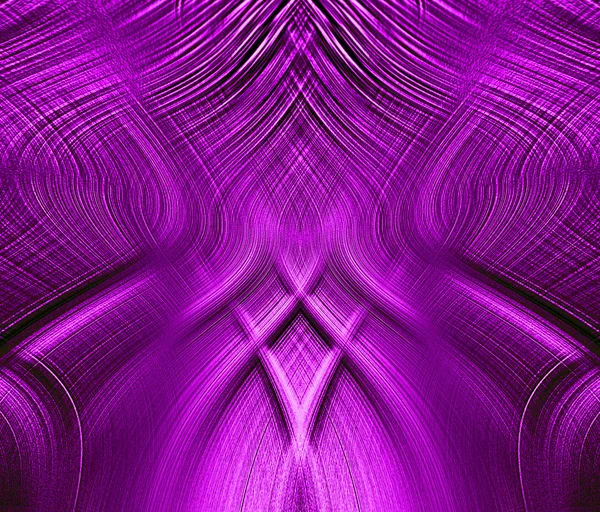 Fantastische violet elkaar grijpende draden — Stockfoto