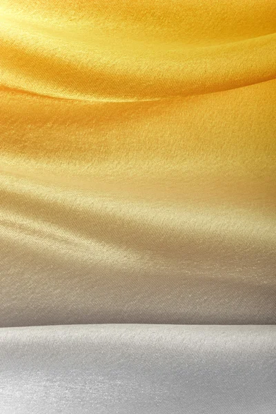Silver gold silk — Stock Photo, Image