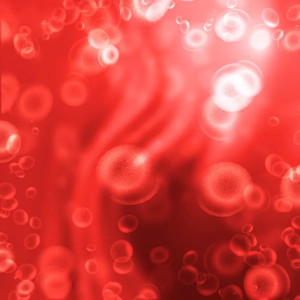 Gruppierung roter Blutkörperchen — Stockfoto