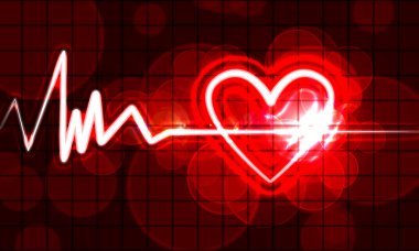 Heart monitor clipart