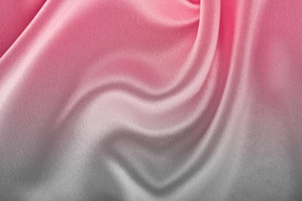 Розовый серебристый шелк — стоковое фото