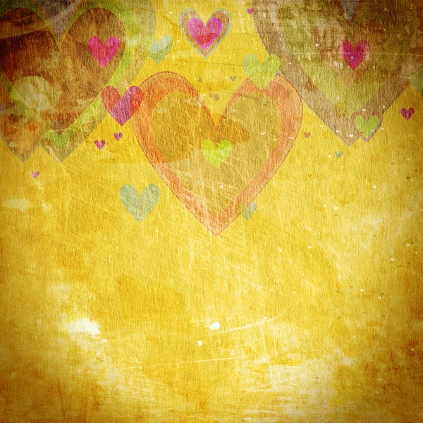 Grunge love pattern background — Stock Photo, Image
