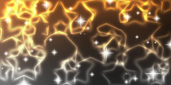 Estrelas luminosas — Fotografia de Stock