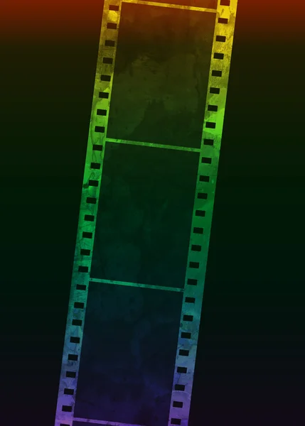 stock image Old film strip