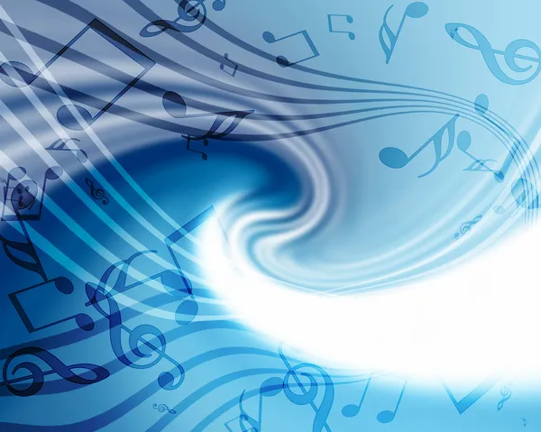 Background with music — Stock Photo, Image