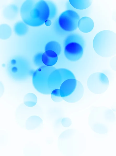Fondo con círculos azules — Foto de Stock