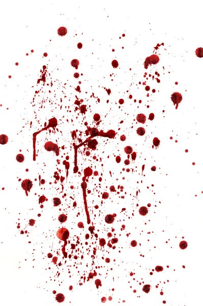 Manchas y manchas de sangre — Foto de Stock