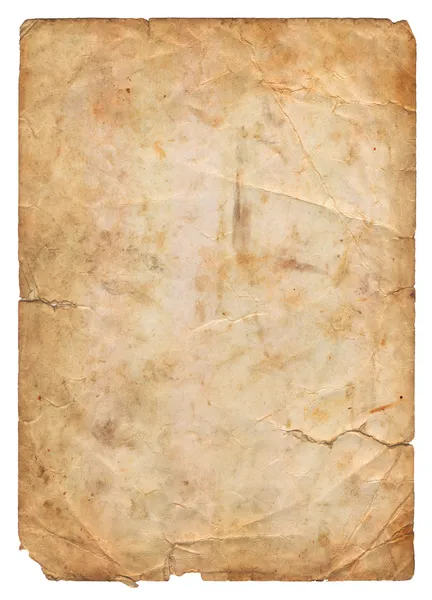 Старая пергаментная бумага — стоковое фото