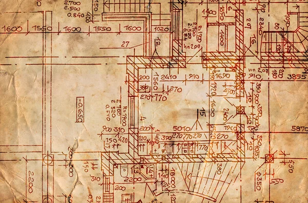 stock image Architectural drawing