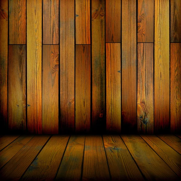 Παλιά ξύλινα εσωτερικών — Φωτογραφία Αρχείου