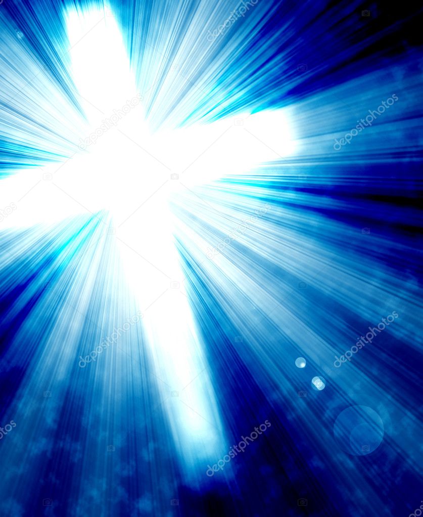 Glowing cross — Stock Photo © Molodec_ #8723822