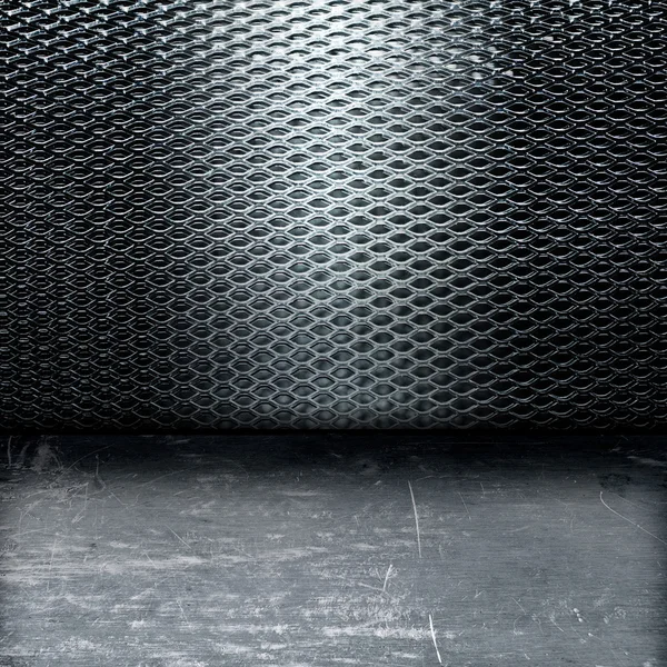 Grunge metal interior — Stock Photo, Image