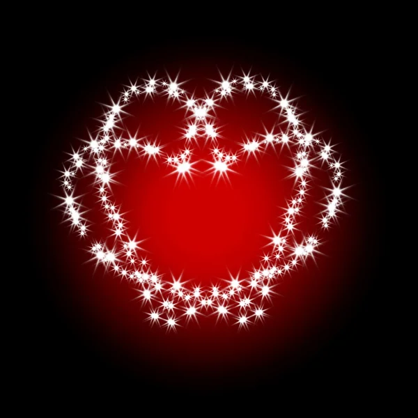 Kalpleri bir karanlık yıldız — Stok fotoğraf