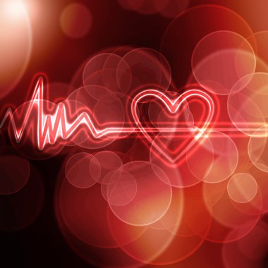 Heart monitor clipart