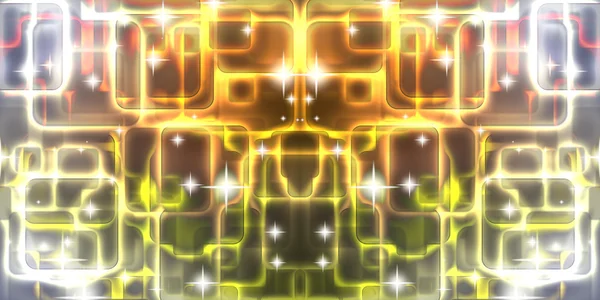 Luminous squares — Stock Photo, Image