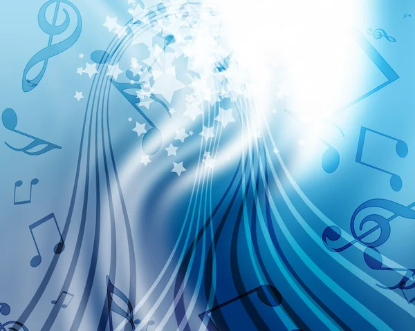 Background with music — Stock Photo, Image