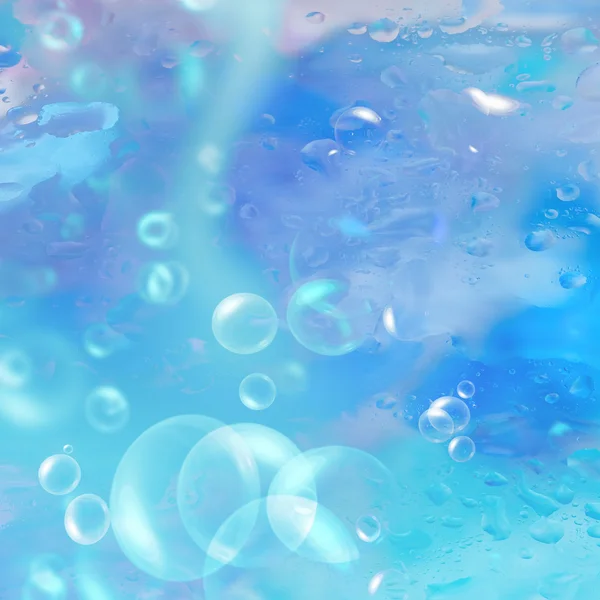 Пузыри под водой — стоковое фото