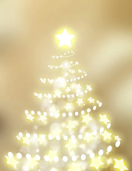Op kerstboomárbol de Navidad brillante — Stockfoto