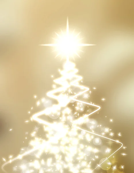 シニー クリスマス ツリー — ストック写真