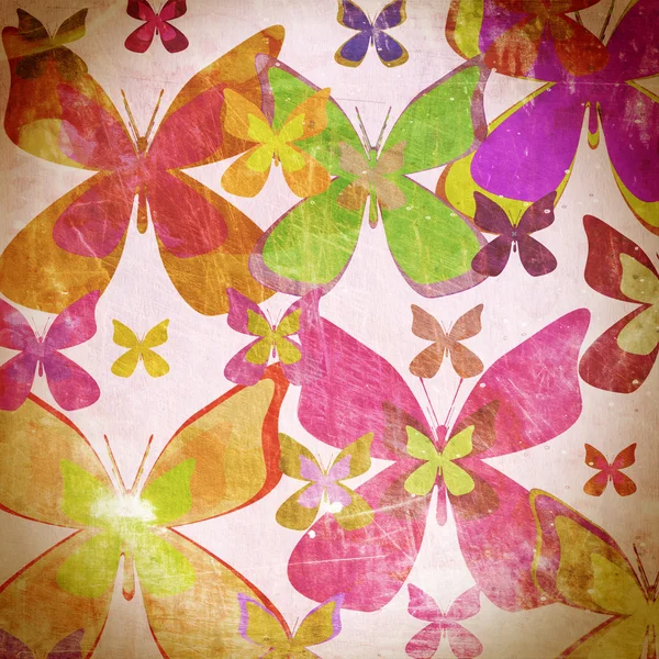 Mariposa vintage — Foto de Stock