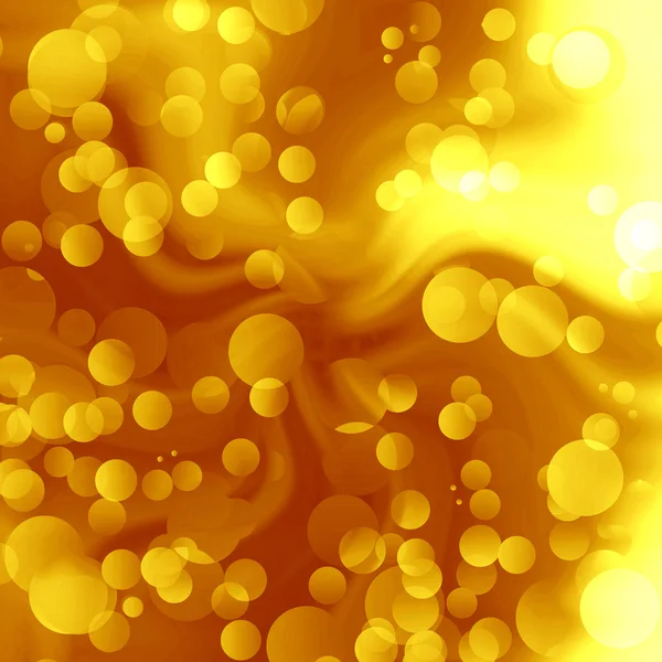 Blurred lights on a bright golden — Stock Photo, Image