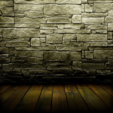 Old wall and floor clipart