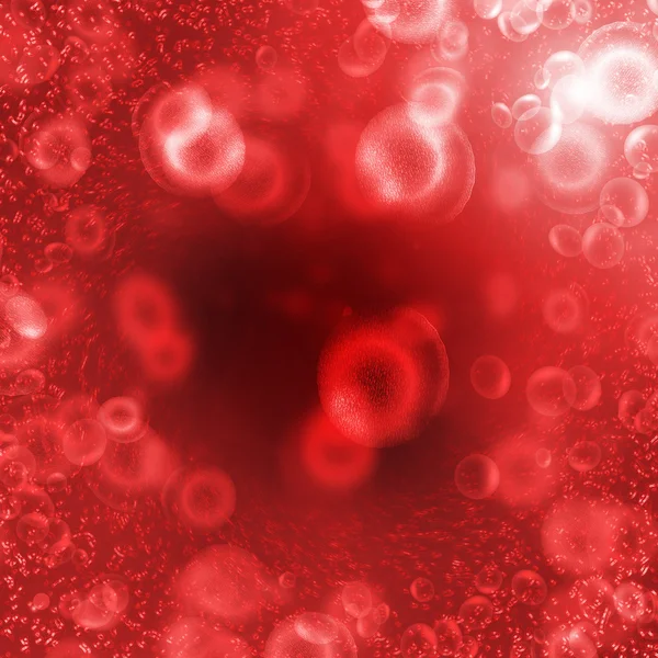 Agrupación de glóbulos rojos — Foto de Stock