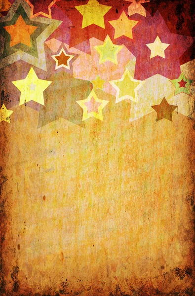 A papír csillag grunge — Stock Fotó