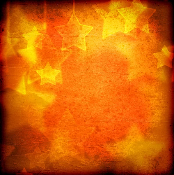 Grunge kağıt üzerinde yıldız — Stok fotoğraf