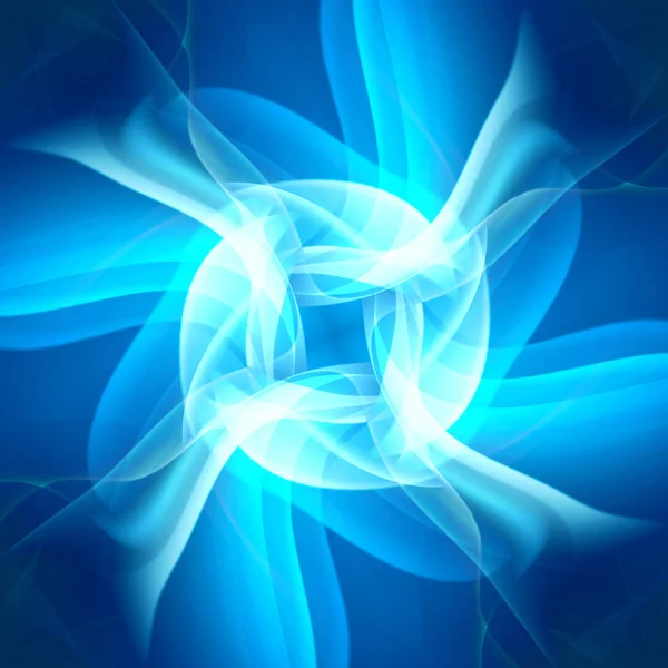 蓝色抽象构成μπλε αφηρημένη σύνθεση — 图库照片